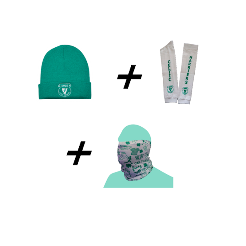 Beanie + Buff + Arm Sleeves
