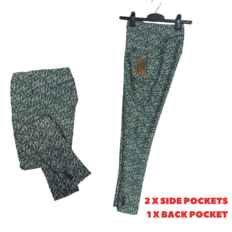 High Waist Long Protea Tights